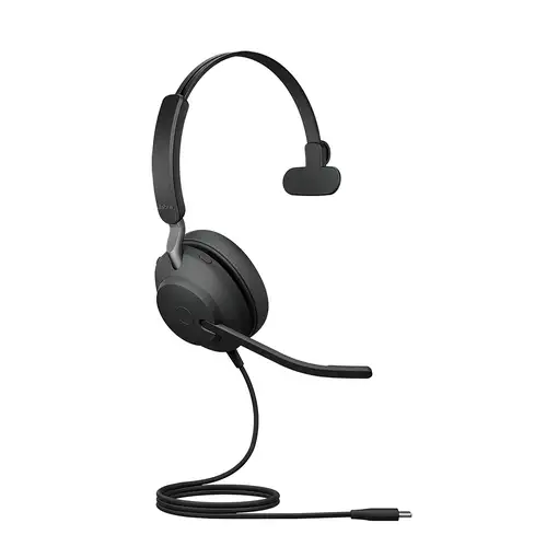 Jabra Evolve2 40 SE Auriculares Alámbrico Diadema Llamadas/Música USB Tipo C Negro