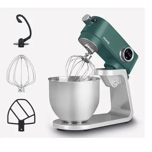 WËASY KM128 batidora Batidora de varillas 800 W Plata, Verde