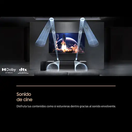 Samsung Q-series Barra de sonido Q600F Serie Q 3.1.2 con Subwoofer y Dolby Atmos 2