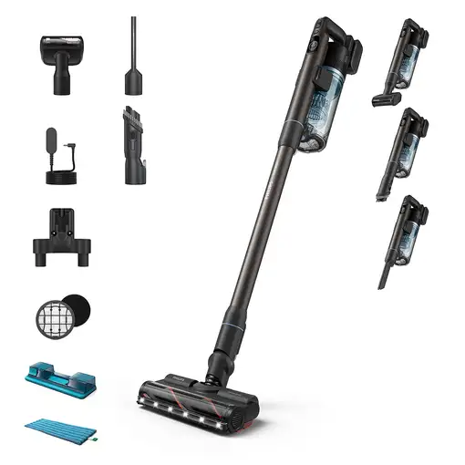 Aspiradoras de escoba sin bolsa 0.6 L Azul XC7163/01 PHILIPS