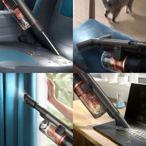 Aspiradoras de escoba sin bolsa 0.6 L Azul XC7163/01 PHILIPS