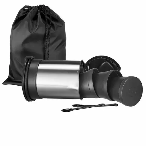 Unold 18575 tetera eléctrica 0,5 L 1000 W Negro, Acero inoxidable