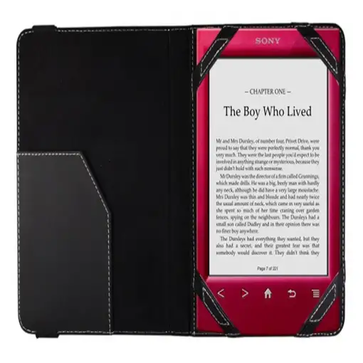 e-Vitta Booklet 6P funda para libro electrónico 15,2 cm (6") Folio Rosa, Blanco