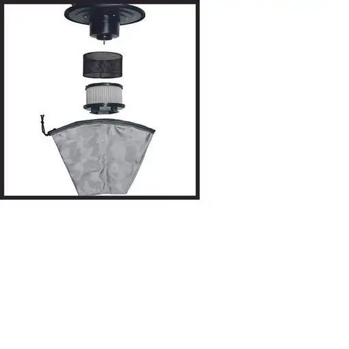 Einhell TC-AV 1718 D 1200 AW 18 L Negro, Rojo