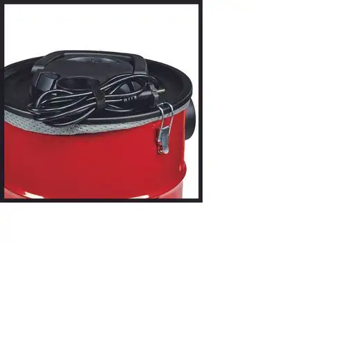 Einhell TC-AV 1718 D 1200 AW 18 L Negro, Rojo