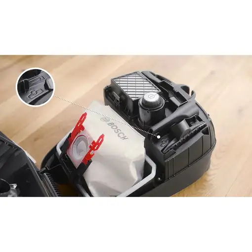 Bosch Serie 4 BGB41POW1 aspiradora 4 L Aspiradora cilíndrica Secar 850 W