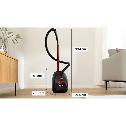 Bosch Serie 4 BGB41POW1 aspiradora 4 L Aspiradora cilíndrica Secar 850 W