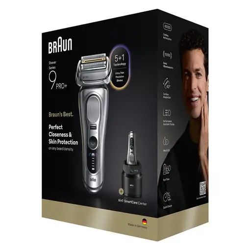 Braun Series 9 Pro+ 9667CC afeitadora Máquina de afeitar de láminas