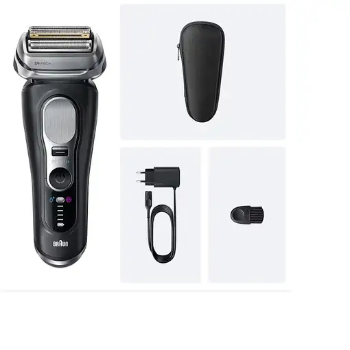 Braun Series 9 Pro+ 9600s Máquina de afeitar de láminas Recortadora Negro