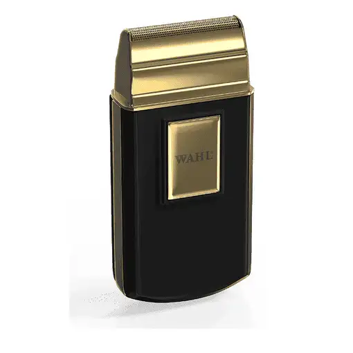 Wahl 07057-016 afeitadora Máquina de afeitar de láminas Recortadora Negro, Oro