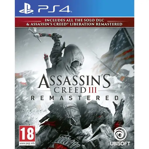 Juego Assassin's Creed III 3 Remasterizado para Playstation 4 | PS4