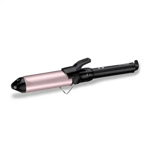 BaByliss Pro 180 38mm Rizador de pelo Caliente Negro, Rosa 1,8 m