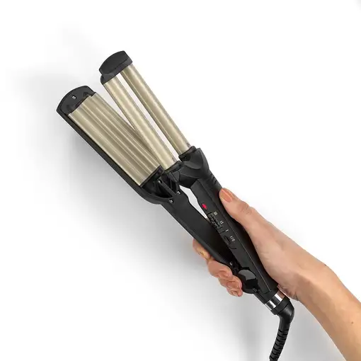 BaByliss EasyWaves Plancha alisadora y rizadora para flequillo