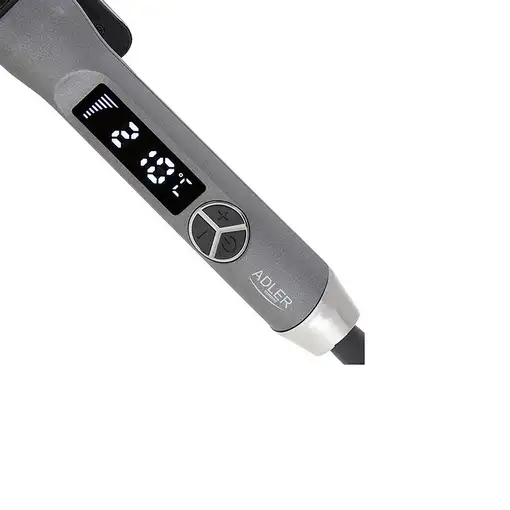 Adler AD 2114 Utensilio de peinado Rizador de pelo Caliente Gris 60 W 1,8 m
