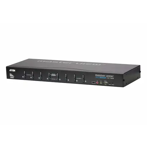 ATEN Switch KVM DVI/Audio USB de 8 puertos