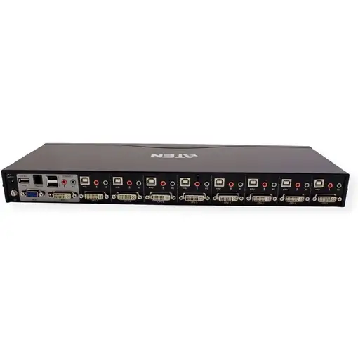 ATEN Switch KVM DVI/Audio USB de 8 puertos
