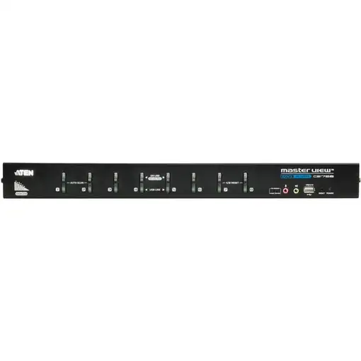 ATEN Switch KVM DVI/Audio USB de 8 puertos