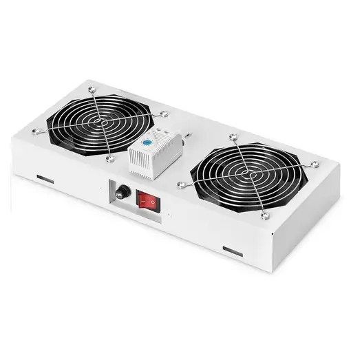 Digitus Unidad de ventilador de techo para armarios murales de 483 mm (19")