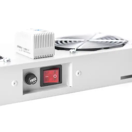 Digitus Unidad de ventilador de techo para armarios murales de 483 mm (19")