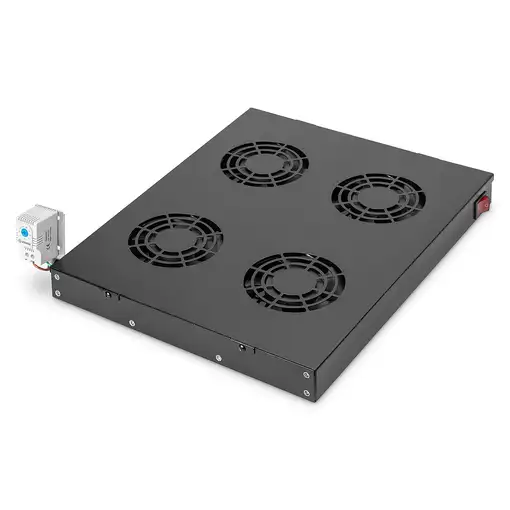 Digitus Unidad de ventilador para instalación variable de 483 mm (19")