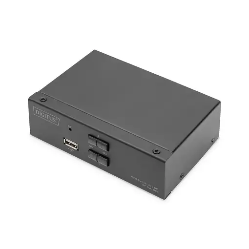 Digitus Conmutador KVM, 2x1 DP, DP Out, USB Digitus Conmutador KVM, 2x1 DP, DP Out, USB