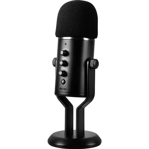 MSI IMMERSE GV60 STREAMING MIC micrófono Negro Micrófono para videoconsola