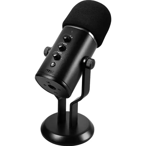 MSI IMMERSE GV60 STREAMING MIC micrófono Negro Micrófono para videoconsola