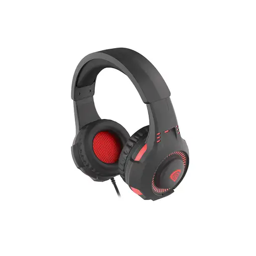 GENESIS Radon 210 Auriculares Alámbrico Diadema Juego USB tipo A Negro, Rojo