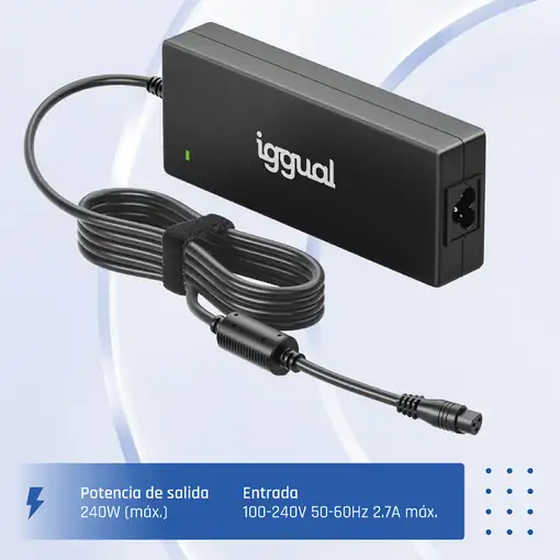 iggual Cargador Universal Automático CUA-6T-240W