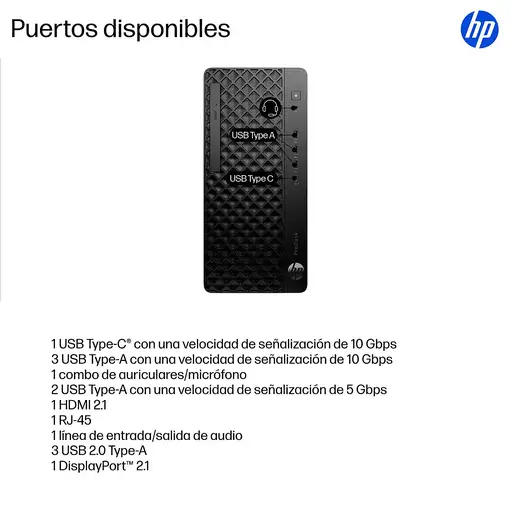 HP ProDesk 4 Tower G1i Desktop AI PC Intel Core Ultra 5 225 16 GB DDR5-SDRAM 512 G