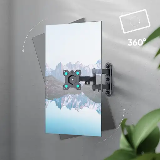 ONKRON R4-B soporte para TV 88,9 cm (35") Negro