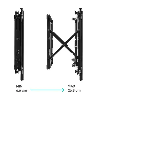 ONKRON PRO7M-B soporte para TV 177,8 cm (70") Negro