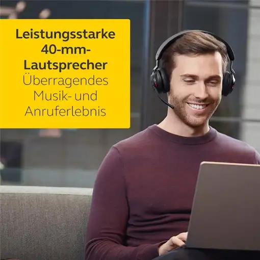 Jabra Evolve2 65 Auriculares Inalámbrico Diadema Oficina/Centro de llamadas