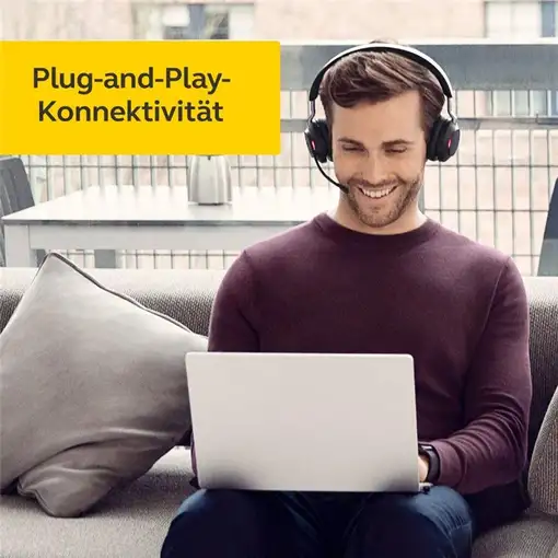Jabra Evolve2 65 Auriculares Inalámbrico Diadema Oficina/Centro de llamadas