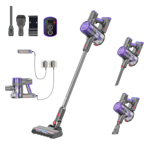 Aspirador Vertical PRIXTON Sirocco Cyclone (Autonomía 40 min - 1 l)