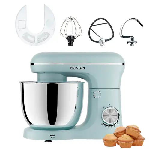 Batidora Amasadora PRIXTON KR250 (1500 W - Bol 5 l - Azul)