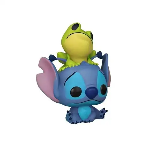 Figura Funko Pop! Disney Lilo y Stitch Stitch con rana Modelo 986 | 51795