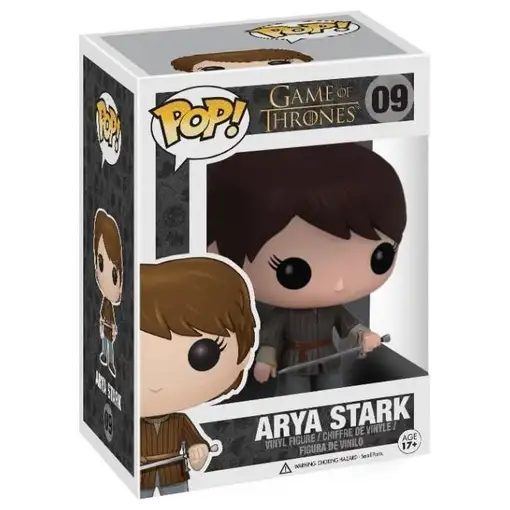 Figura Funko Pop! Televisión Juego de Tronos Arya Stark Modelo 09 | 3089