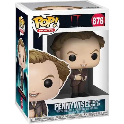 Figura Funko Pop! Películas It 2 Pennywise (sin maquillaje) Modelo 876 | 45659