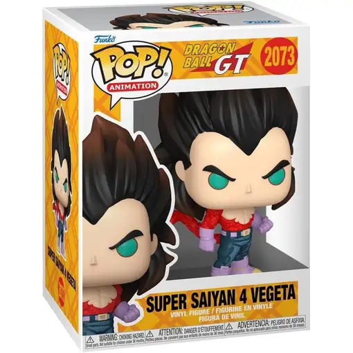 Figura Funko Pop! Dragon Ball GT Super Saiyan 4 Vegeta Modelo 2073 | 86498