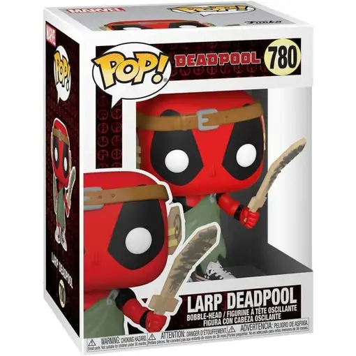 Figura Funko Pop! Marvel Deadpool Larp Deadpool Modelo 780 | 54690