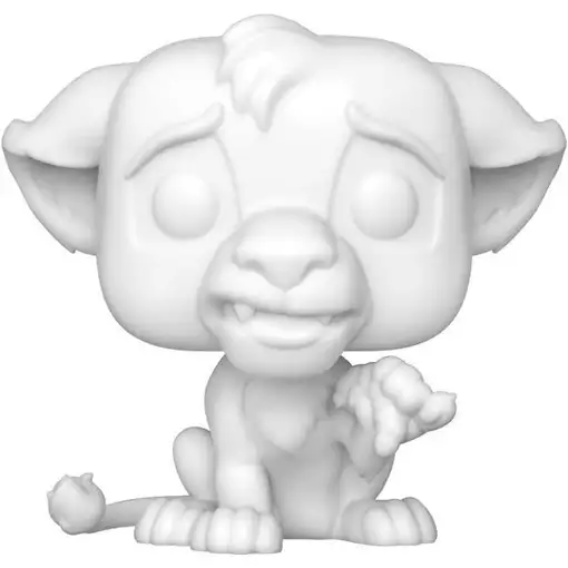 Figura Funko Pop! Disney Simba Para Pintar Modelo 728 | 43685