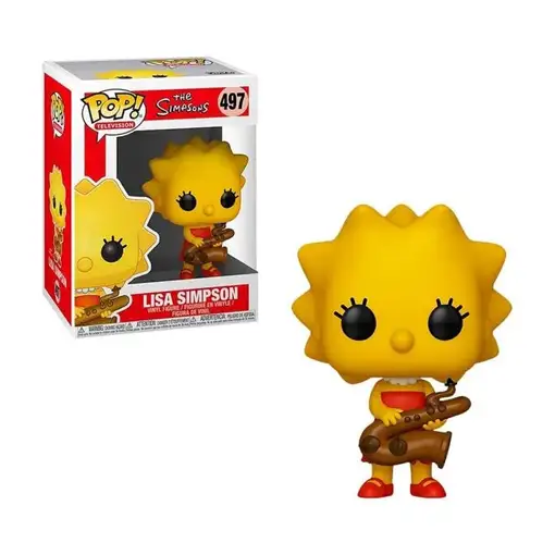 Figura Funko Pop! Televisión Los Simpsons Lisa Simpson Modelo 497 | 33877