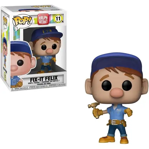 Figura Funko Pop! Disney Rompe Ralph! Fix-it Félix Modelo 11 | 33416