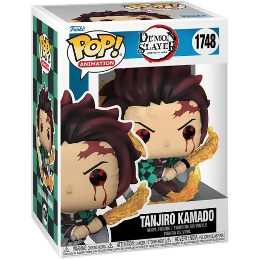 Figura Funko Pop! Animación Demon Slayer Tanjiro Sun Breathing Modelo 1748 | 8033