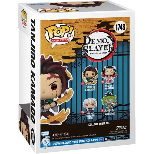 Figura Funko Pop! Animación Demon Slayer Tanjiro Sun Breathing Modelo 1748 | 8033