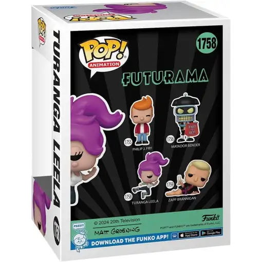 Figura Funko Pop! Futurama Turanga Leela Modelo 1758 | 80077