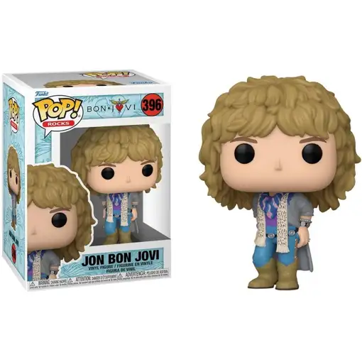 Figura Funko Pop! Rocks Bon Jovi Jon Bon Jovi Modelo 396 | 79707