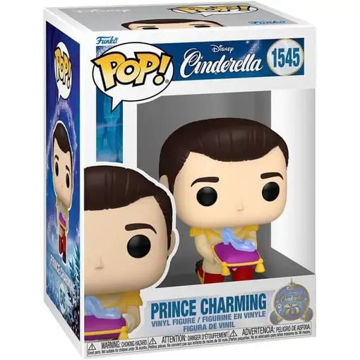 Figura Funko Pop! Disney Cenicienta Príncipe 75 Aniversario Modelo 1545 | 83459