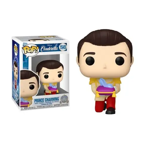 Figura Funko Pop! Disney Cenicienta Príncipe 75 Aniversario Modelo 1545 | 83459
